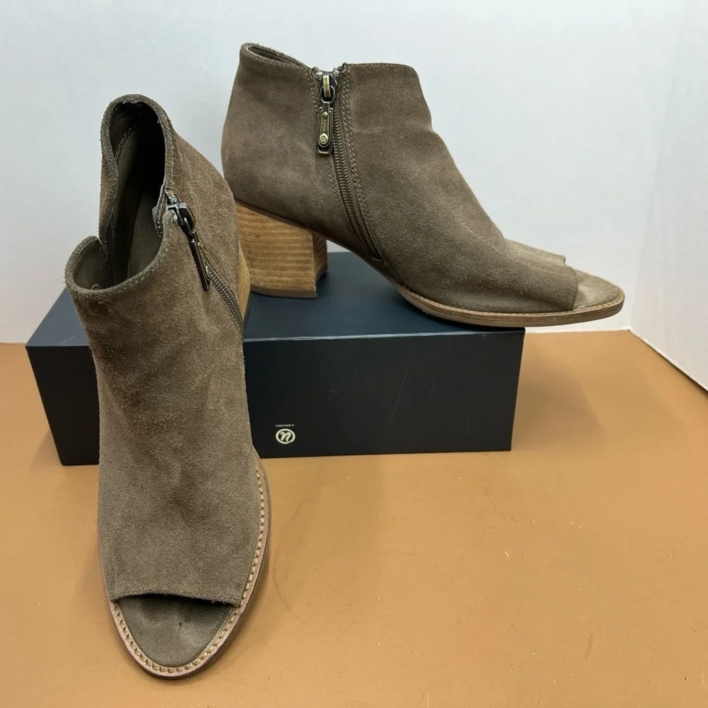 Blond Boots brown Suede Leather size 9